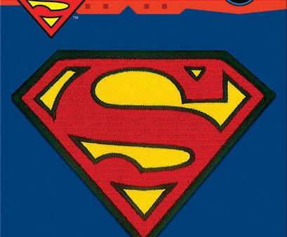 DC Comics Superman Logo Iron-On Patch Online Sale