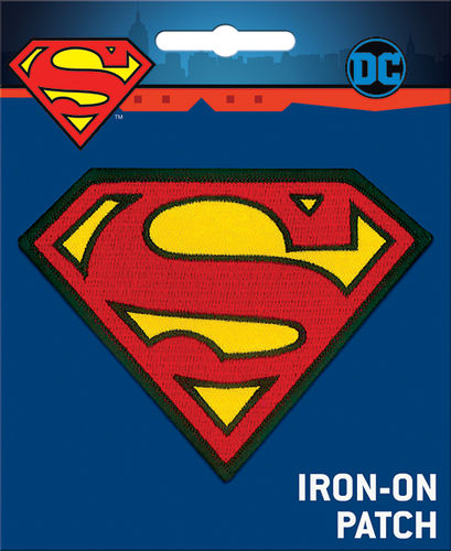 DC Comics Superman Logo Iron-On Patch Online Sale