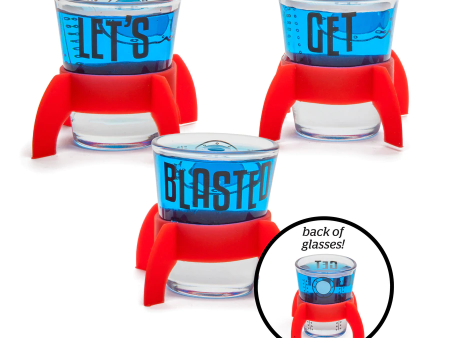 Get Blasted Shot Glass Set Hot on Sale