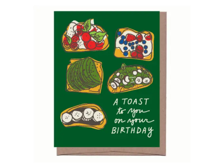 Card A Toast On Your Birthday Fashion