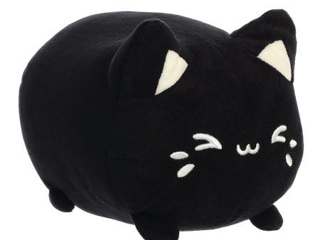 Black Sesame Meowchi Plush 7  Tasty Peach For Sale