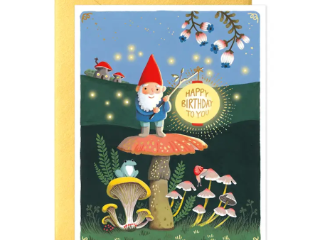 Card Gnome Birthday Hot on Sale