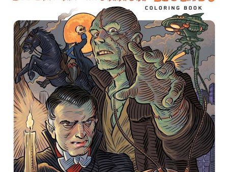 Literary Horror Legends Coloring Book Creative Haven For Discount