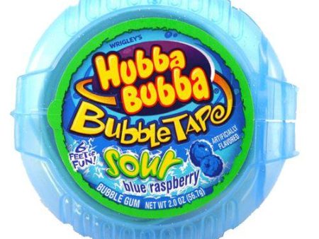 Bubble Tape Sour Blue Raspberry Hot on Sale