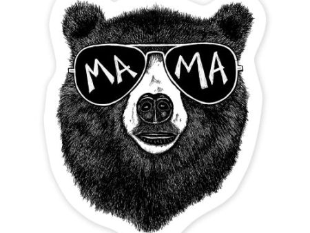 Clean Mama Bear Sticker Hot on Sale