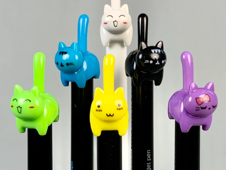 Cat Tail Gel Pen For Discount