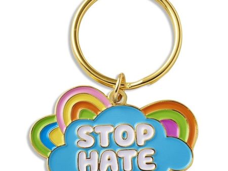 Stop Hate Keychain Online