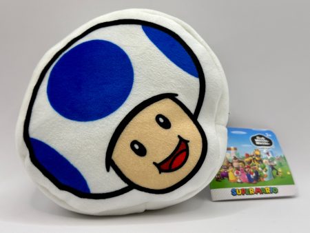 Super Mario Junior Mocchi Plush 6  Blue Toad Online Hot Sale