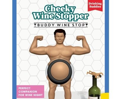 Cheeky Buddy Wine Stopper Fashion