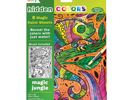 Hidden Colors Magic Jungle Magic Paint Sheets Cheap