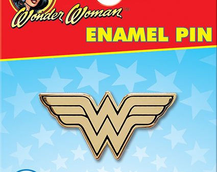 DC Comics Wonder Woman Logo Enamel Pin Fashion