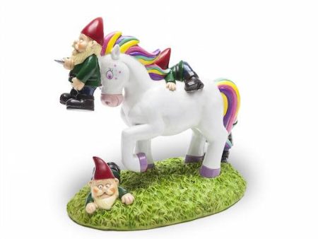 Unicorn Attack Garden Gnome Discount