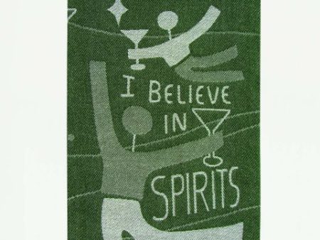 I Believe In Spirits Dish Towel Cheap