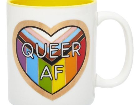 Queer AF Mug on Sale