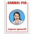 Ocasio-Cortez Enamel Pin Cheap