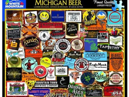 Michigan Beers Puzzle 1000 pc Online Sale