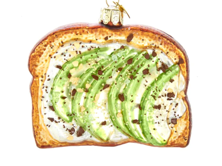 Avocado Toast Glass Ornament Online Sale