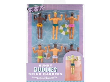 Drinking Buddies Hunky Buddies Drink Markers Sale