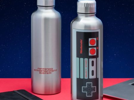 NES Metal Water Bottle Nintendo Fashion