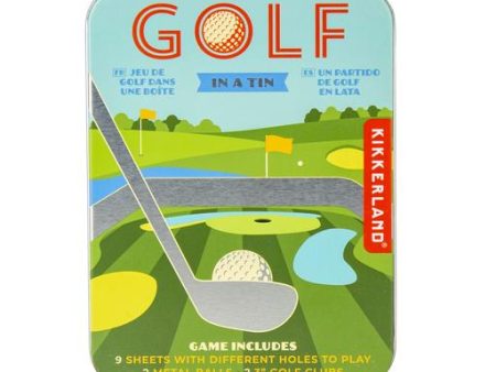 Golf In A Tin Game For Sale