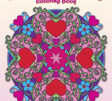 Heart Mandalas Coloring Book For Cheap