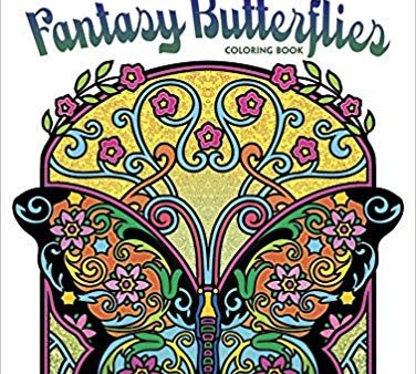 Fantasy Butterflies Coloring Book Creative Haven For Discount