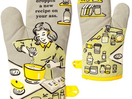 Droppin  A New Recipe On Your Ass Oven Mitt Sale