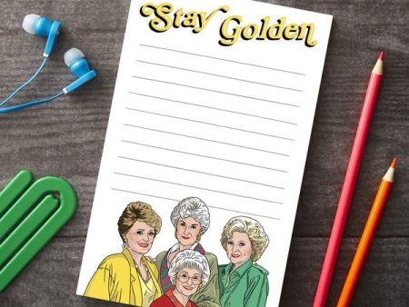 Golden Girls Stay Golden Notepad Online now