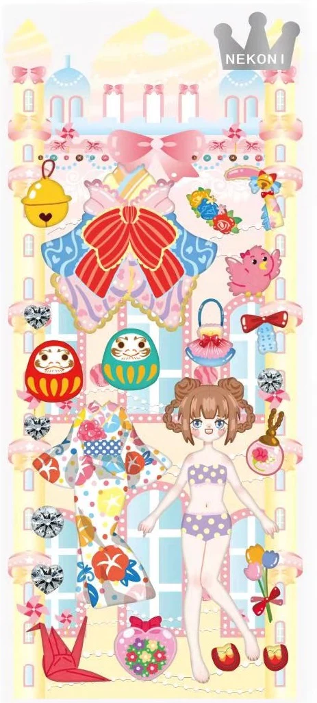 Dress Up Kawaii Stickers Nekoni Online now