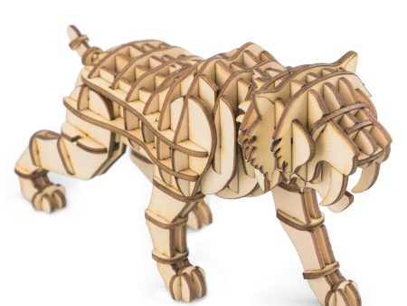 Sabertooth Tiger 3D Wooden Puzzle Fashion