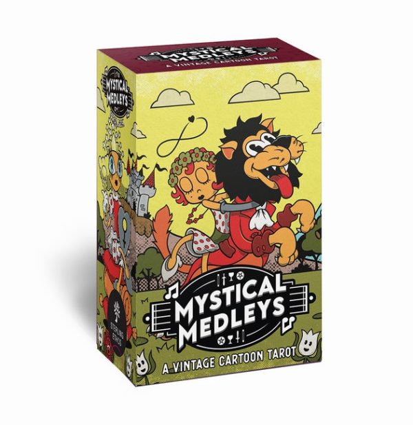 Mystical Medleys A Vintage Cartoon Tarot Deck Online Sale