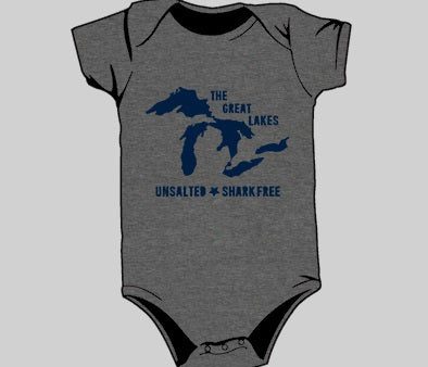 Great Lakes Unsalted Onesie Cheap