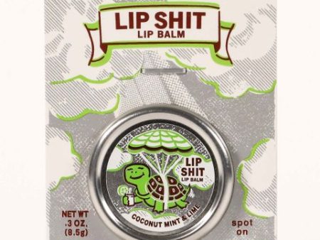 Lip Shit Coconut Mint & Lime Lip Balm Online now