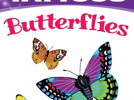 Glitter Butterflies Tattoos Supply