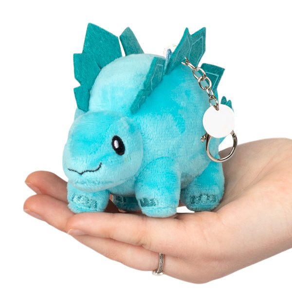 Micro Stegosaurus Plush Keychain 4  Discount