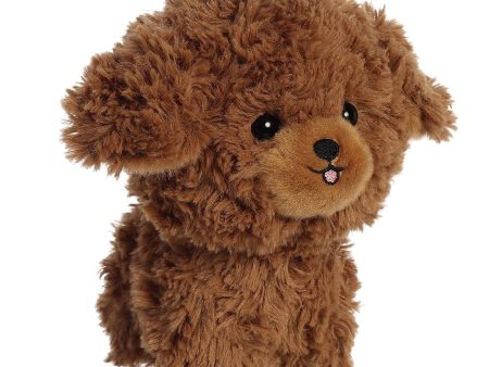 Brown Poodle Dog Plush 7  For Sale