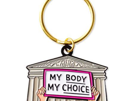 My Body My Choice Keychain Cheap