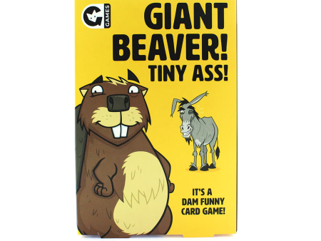 Giant Beaver Tiny Ass Card Game Fashion