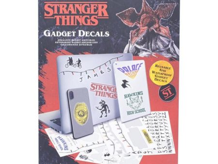 Stranger Things Gadget Decals For Discount