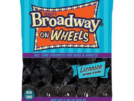 Broadway Black Licorice Wheels Sale