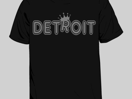 Detroit Crown Kid s T-Shirt For Discount