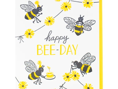 Card Bee Party Birthday For Sale