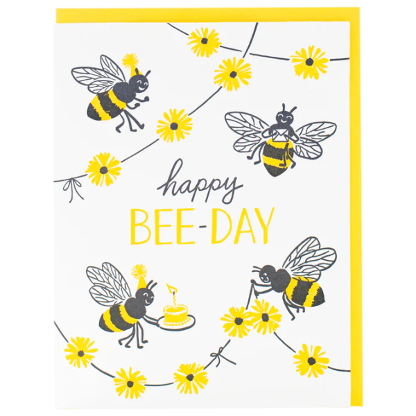 Card Bee Party Birthday For Sale