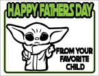 Card Baby Yoda The Child Father s Day Cheap