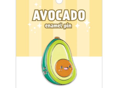 Avocado Enamel Pin For Cheap