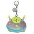 Micro Celestial UFO Plush Keychain 3  Supply