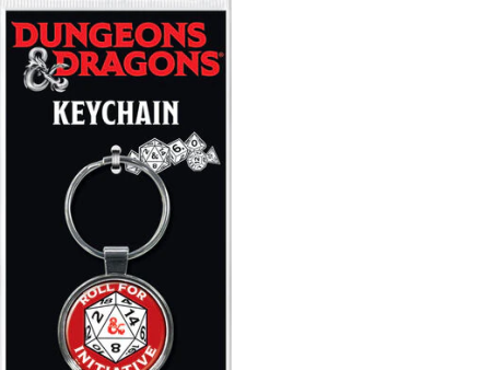 Dungeons & Dragons Roll For Initiative Keyring Supply