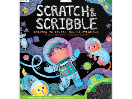 Scratch & Scribble Space Explorers Hot on Sale