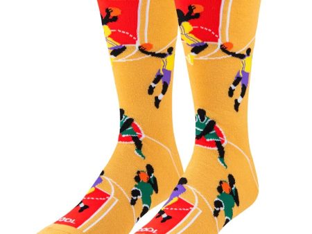 Basketball Men s Socks Orange Fashion