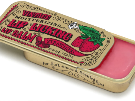 Strawberry Lip Licking Lip Balm Hot on Sale